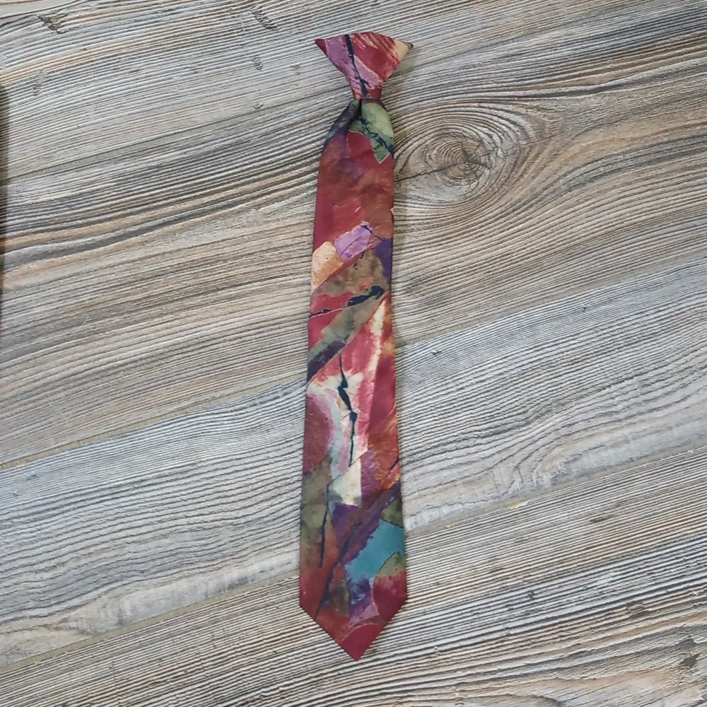 Vintage Cadet Club Classic Snap On Tie